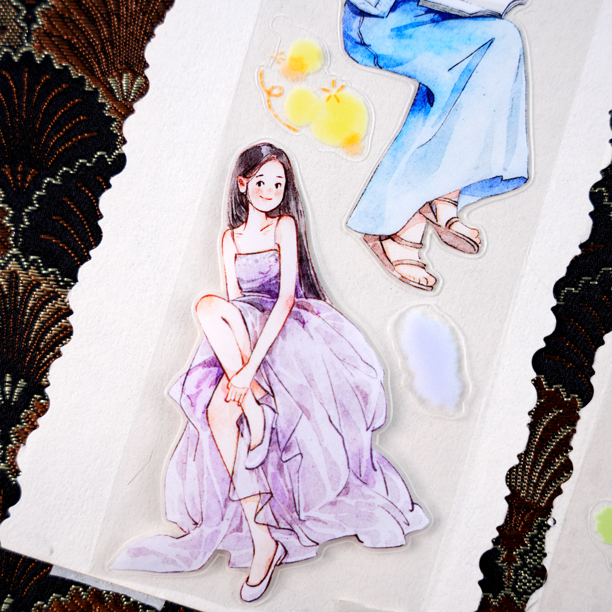 【NEW】Relaxed Life Girl Character Tape