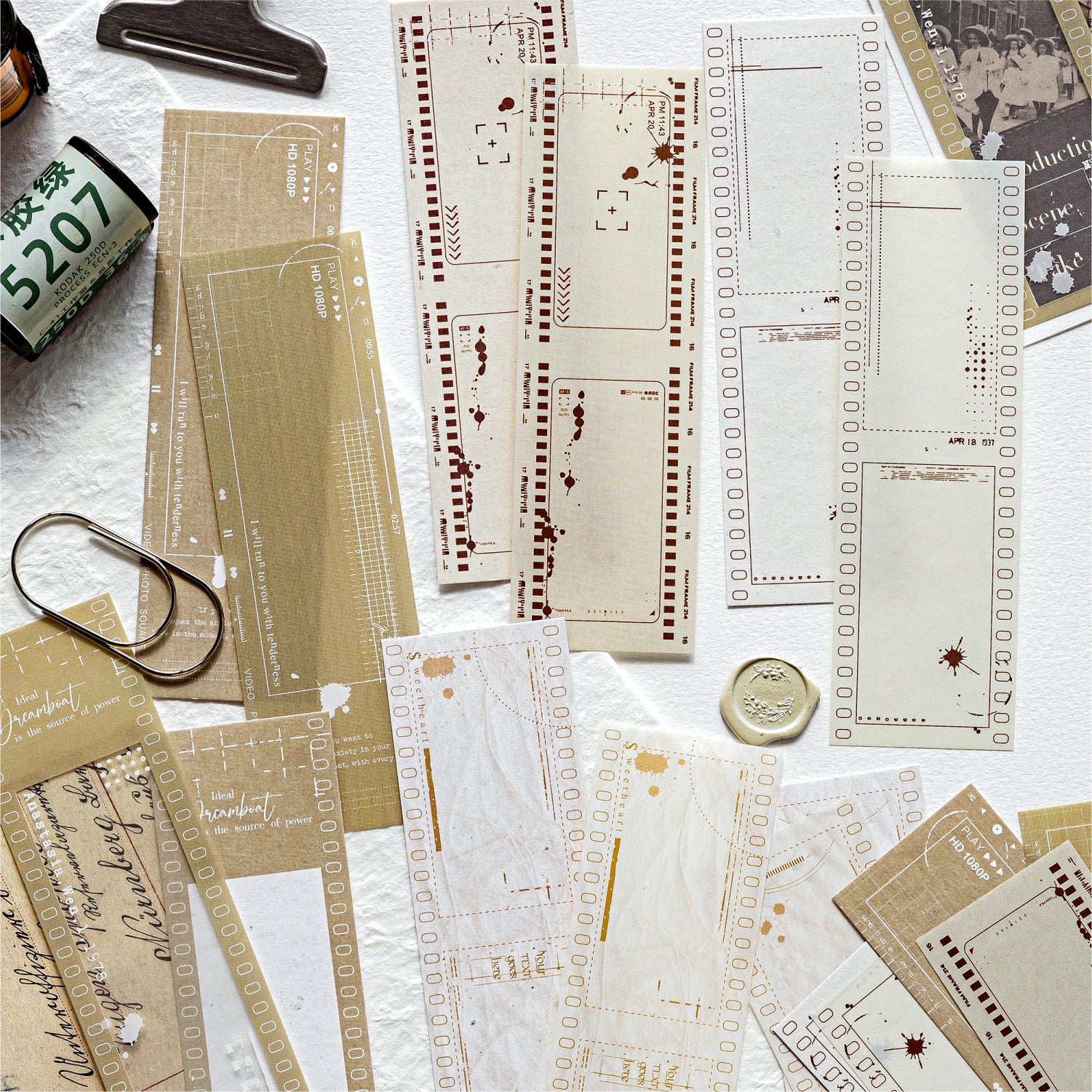 Film Notes PET Sticker