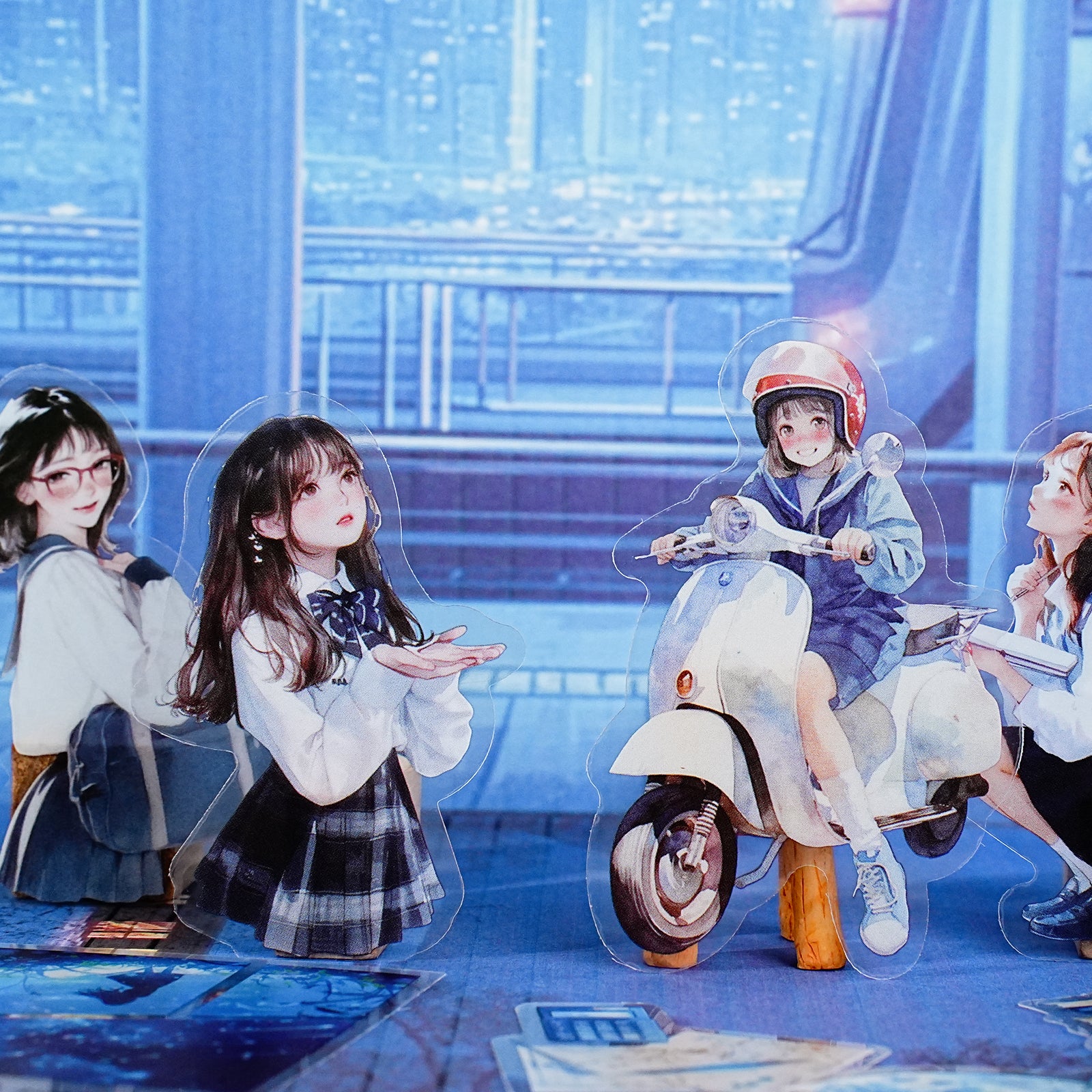 Dream Chasing Serie PET Sticker