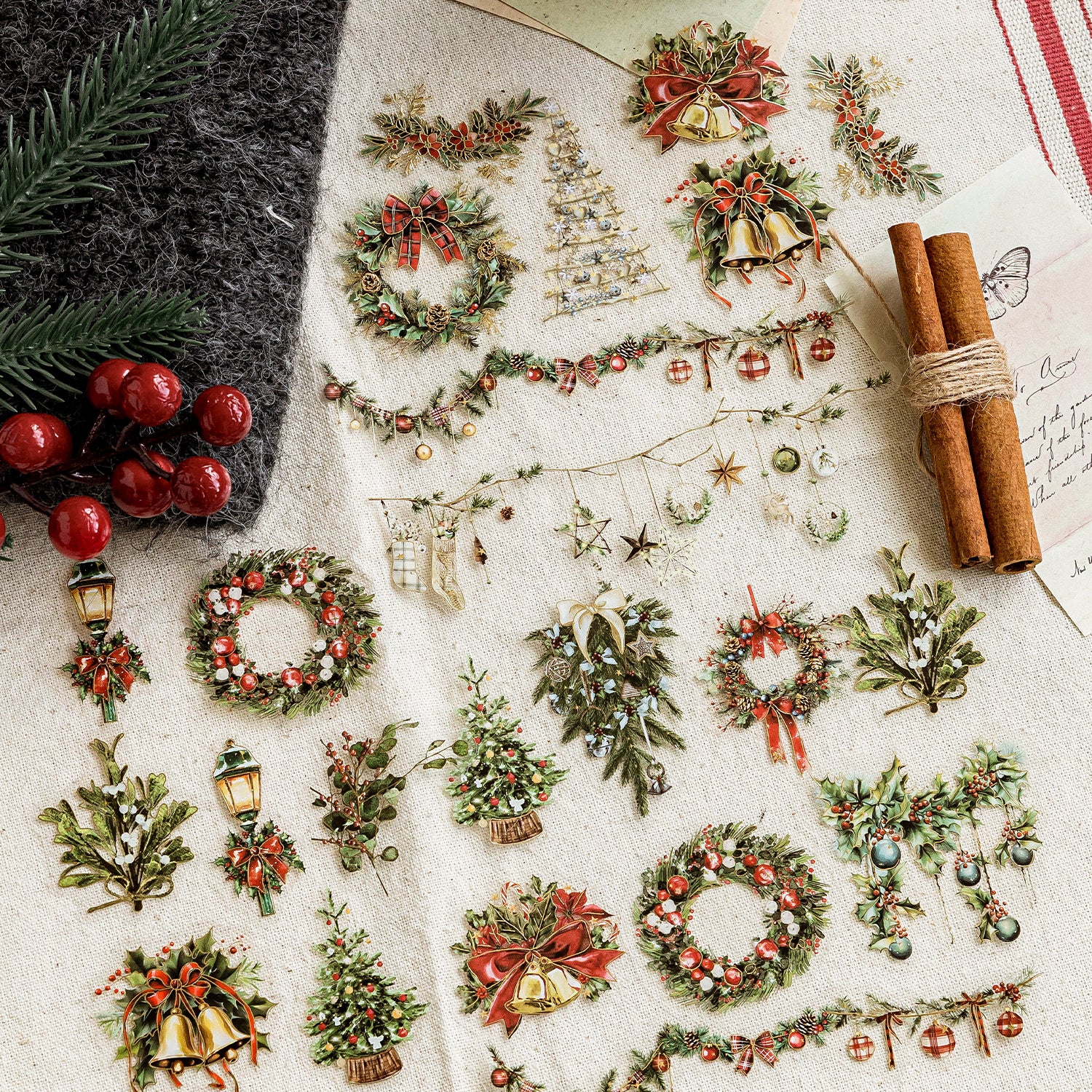 Christmas Fairy Tale PET Sticker