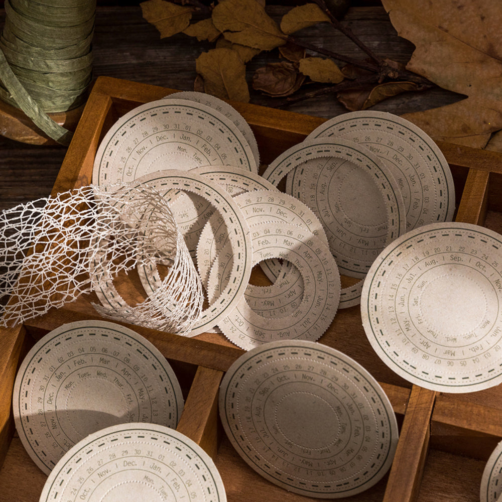 Round Frame Note Memo Pad