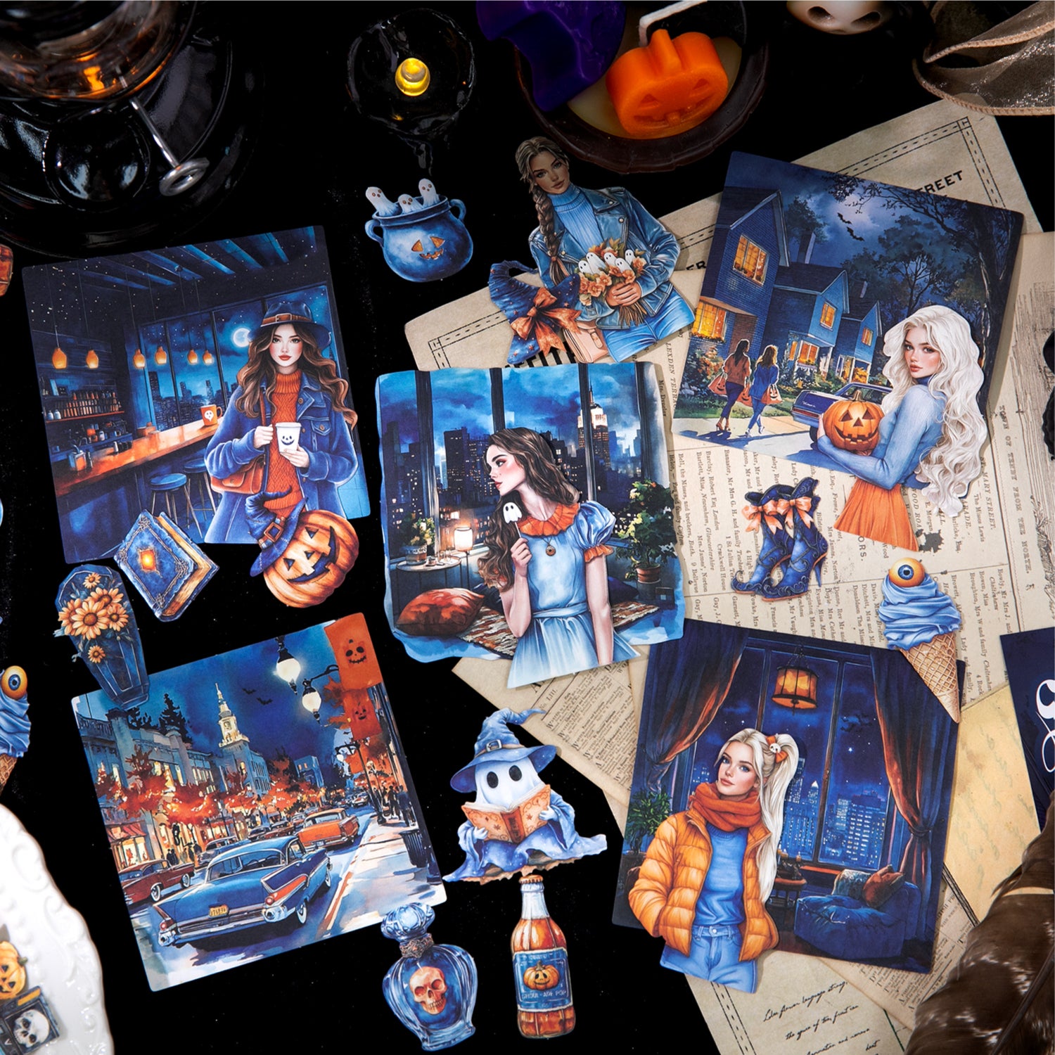 Halloween Surprise Paper Sticker