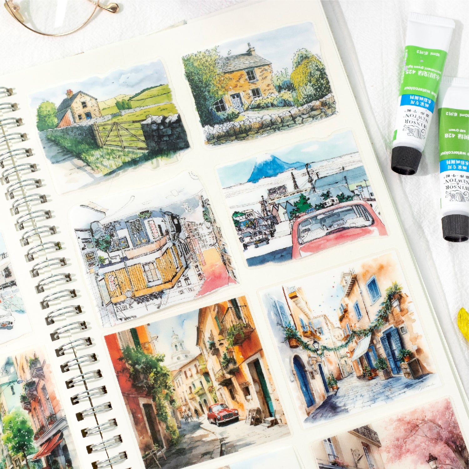 Nordic Landscape PET Sticker