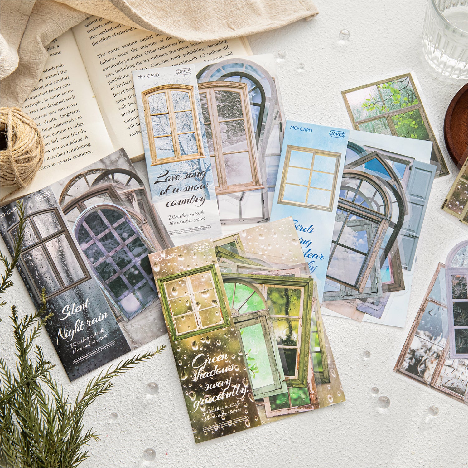 Window Weather Series PET Sticker