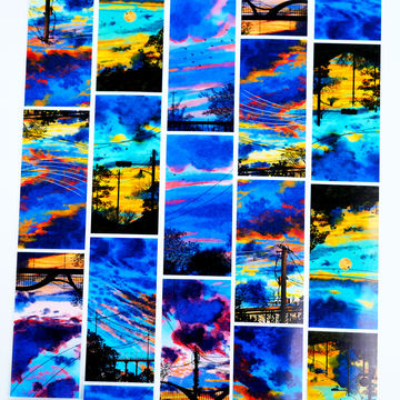 【OKTM】 Evening Praise PET Landscaping Tape