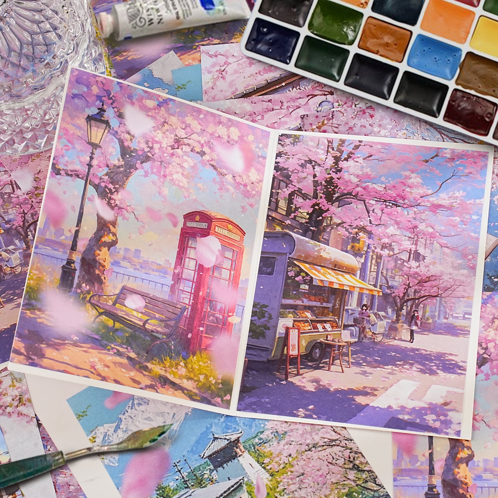 Freeze Moment series Scrapbooking Paper