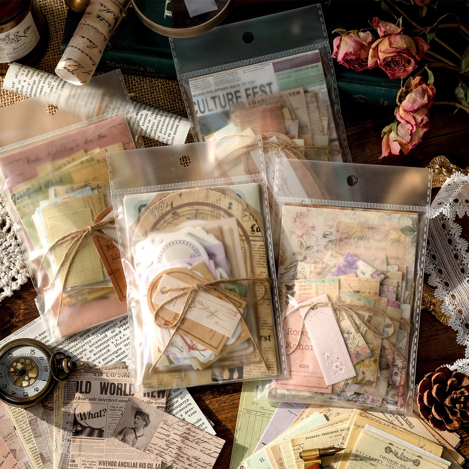 The Memory Delivery Scrapbooking Paper