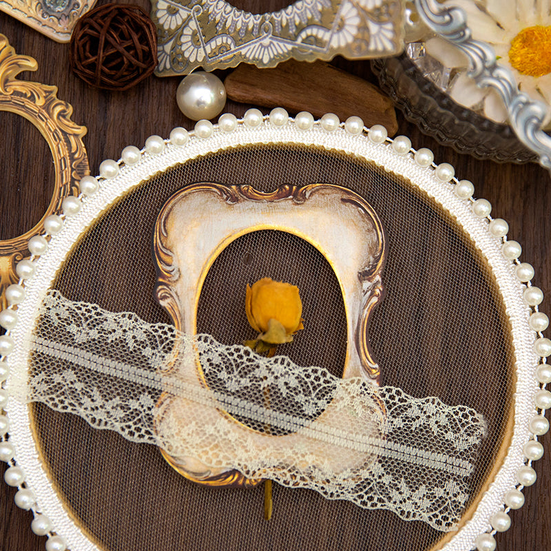 Classical Romantic Border Scrapbook Paper