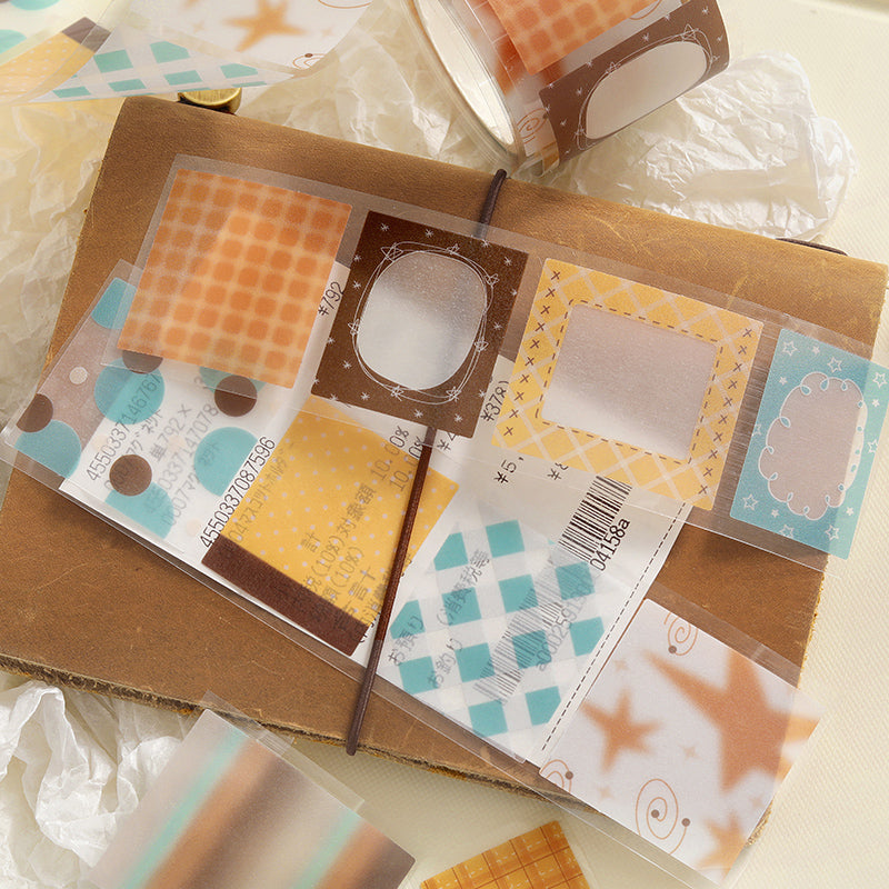 Cute Polka Dots Pre-cut Vellum Tape