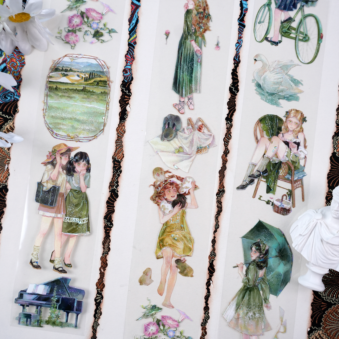 【MOOD】Wild Child Character PET Tape