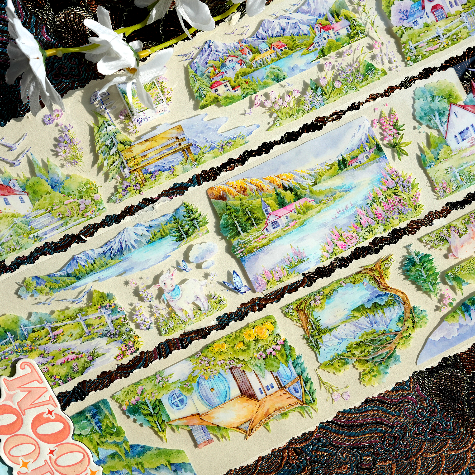 【XT】Seaside Town Landscaping Tape Landscaping Tape