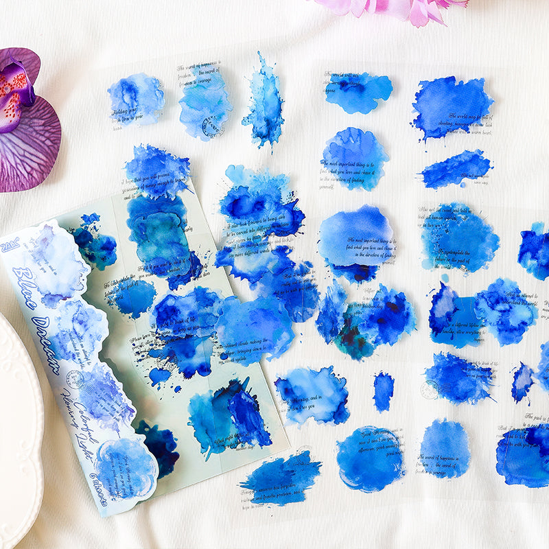 Rosy Clouds Series PET Sticker