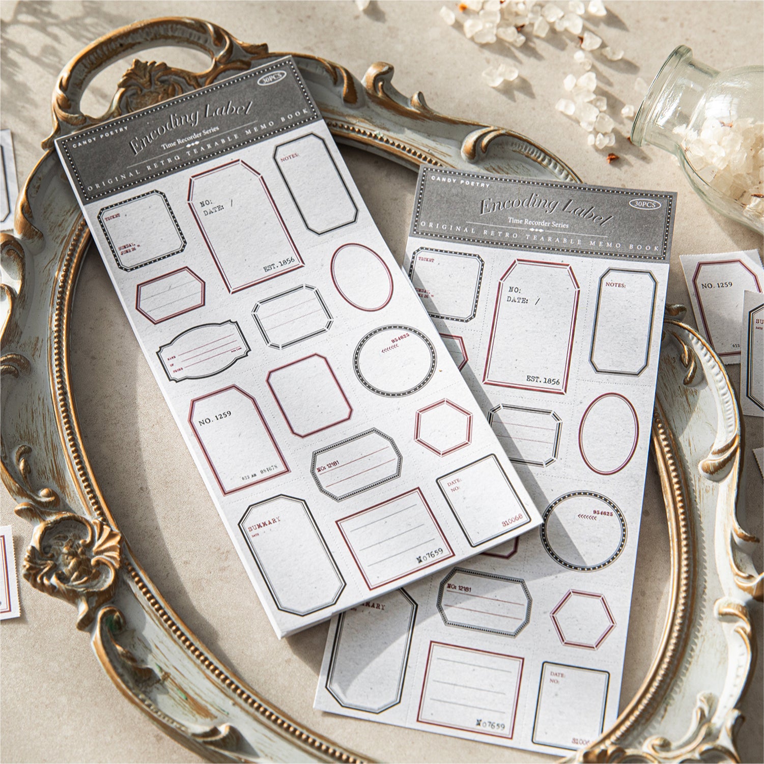 Time Recorder Series Memo Pad