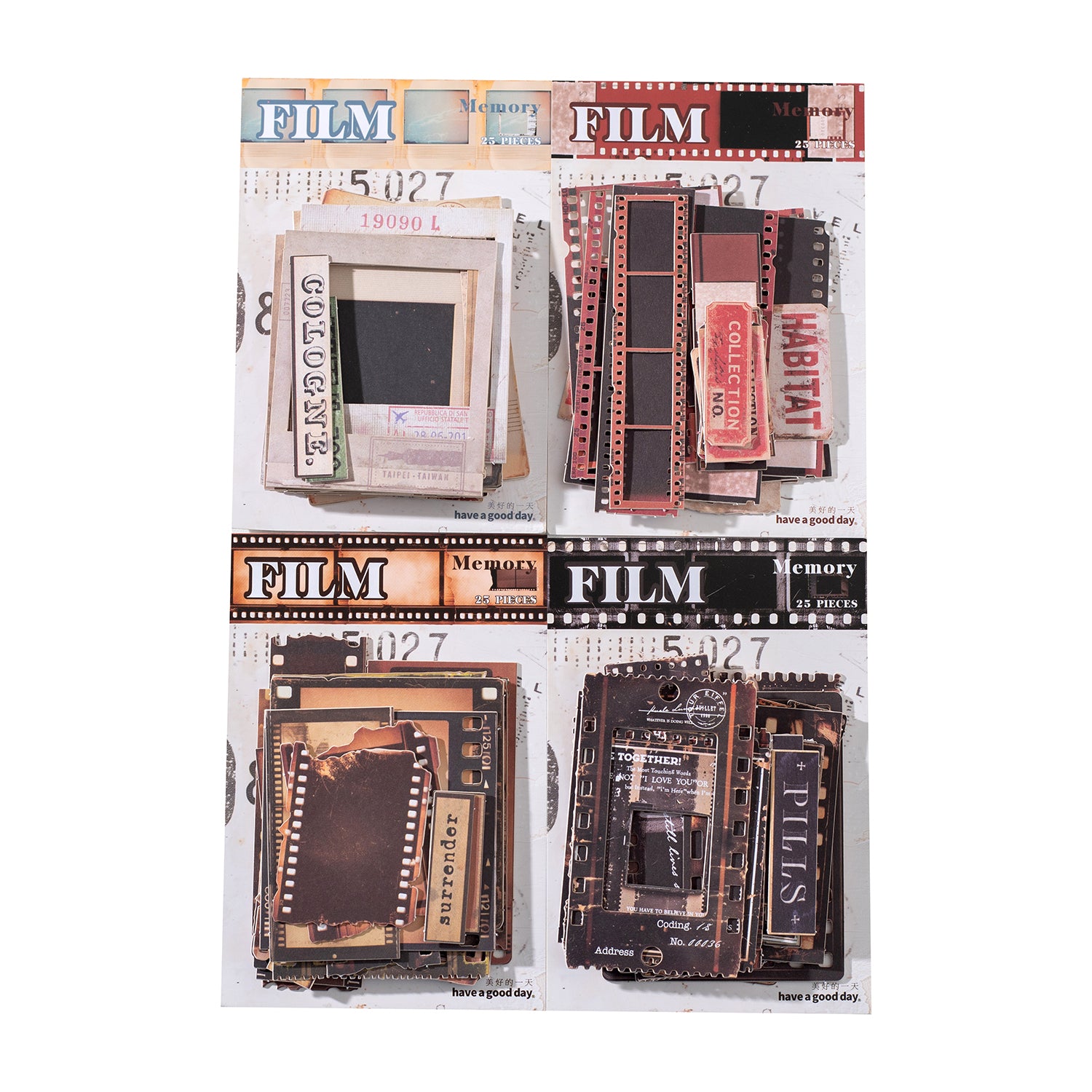 Forest Travel Notes Paper Sticker