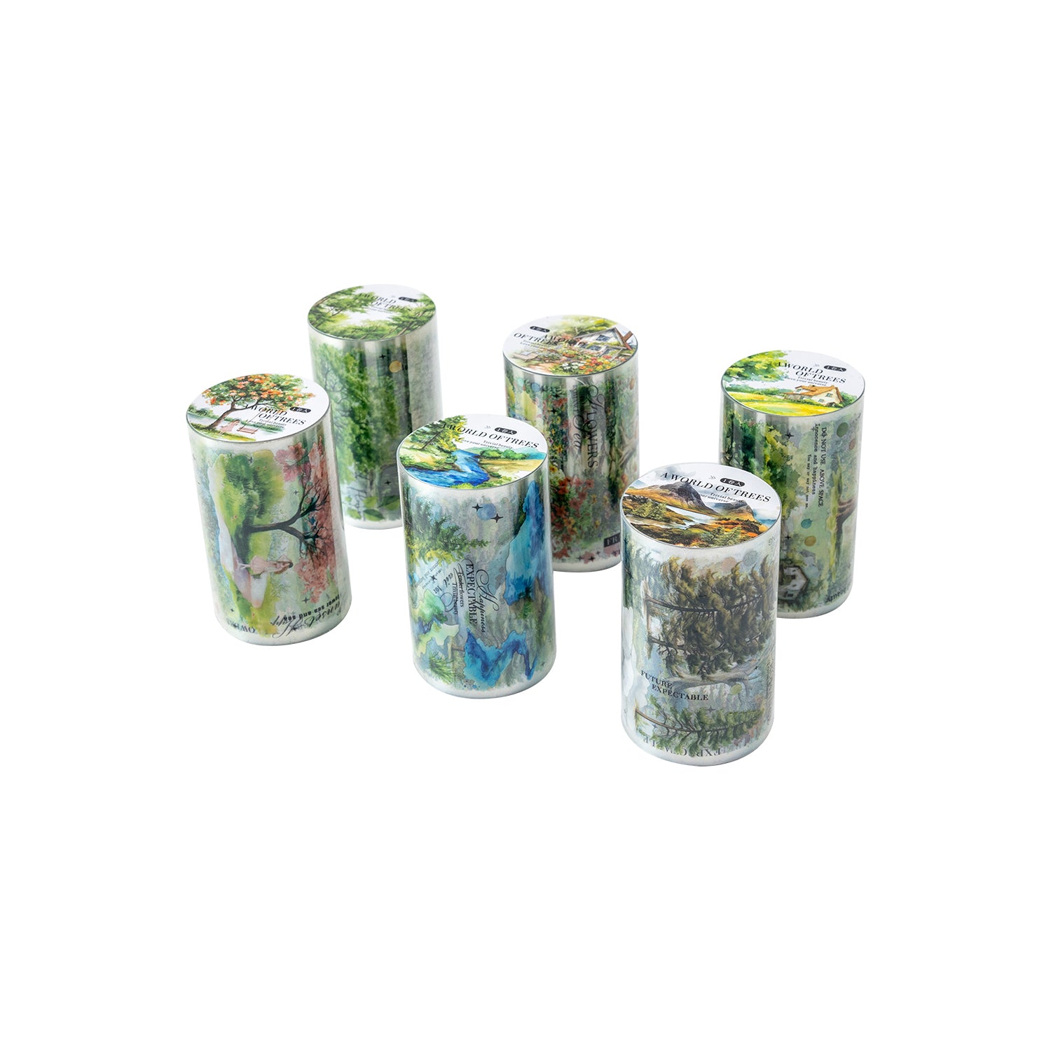 Scenery of a Tree PET Tape