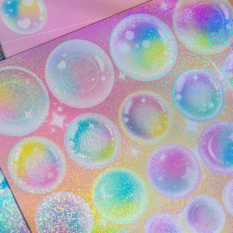 Galaxy Fantasy Bubble Sticker