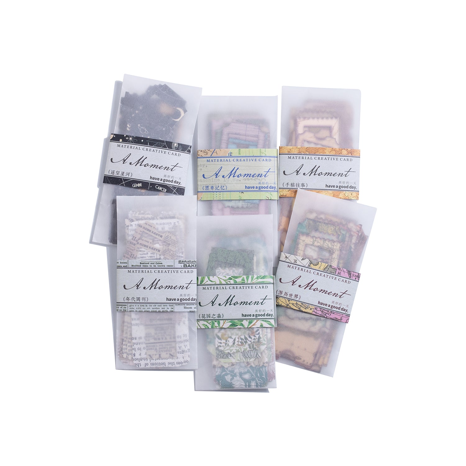 A Moment Memo Pad Die-Cut Scrapbook Journal Paper For paper crafts