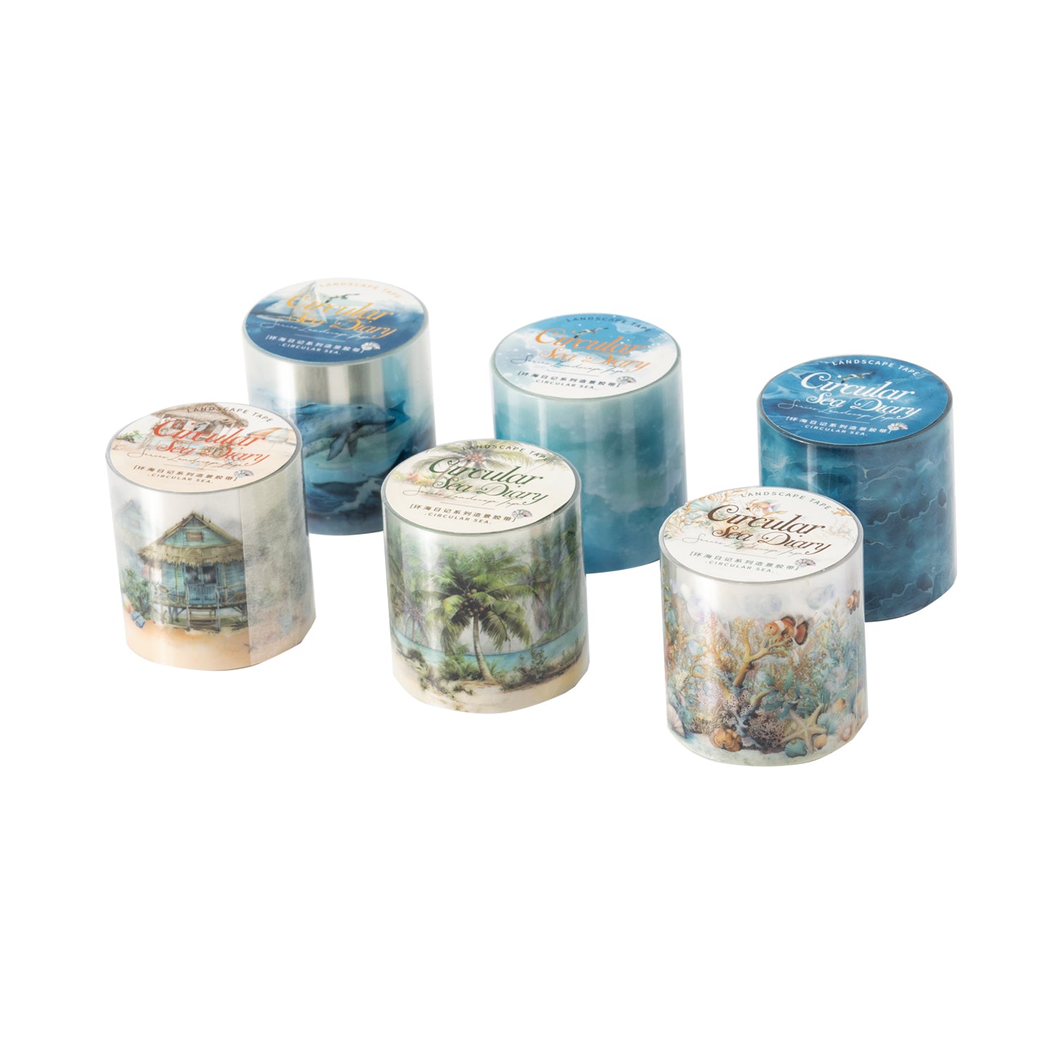 Diary of a Tour Around the Sea PET Tape