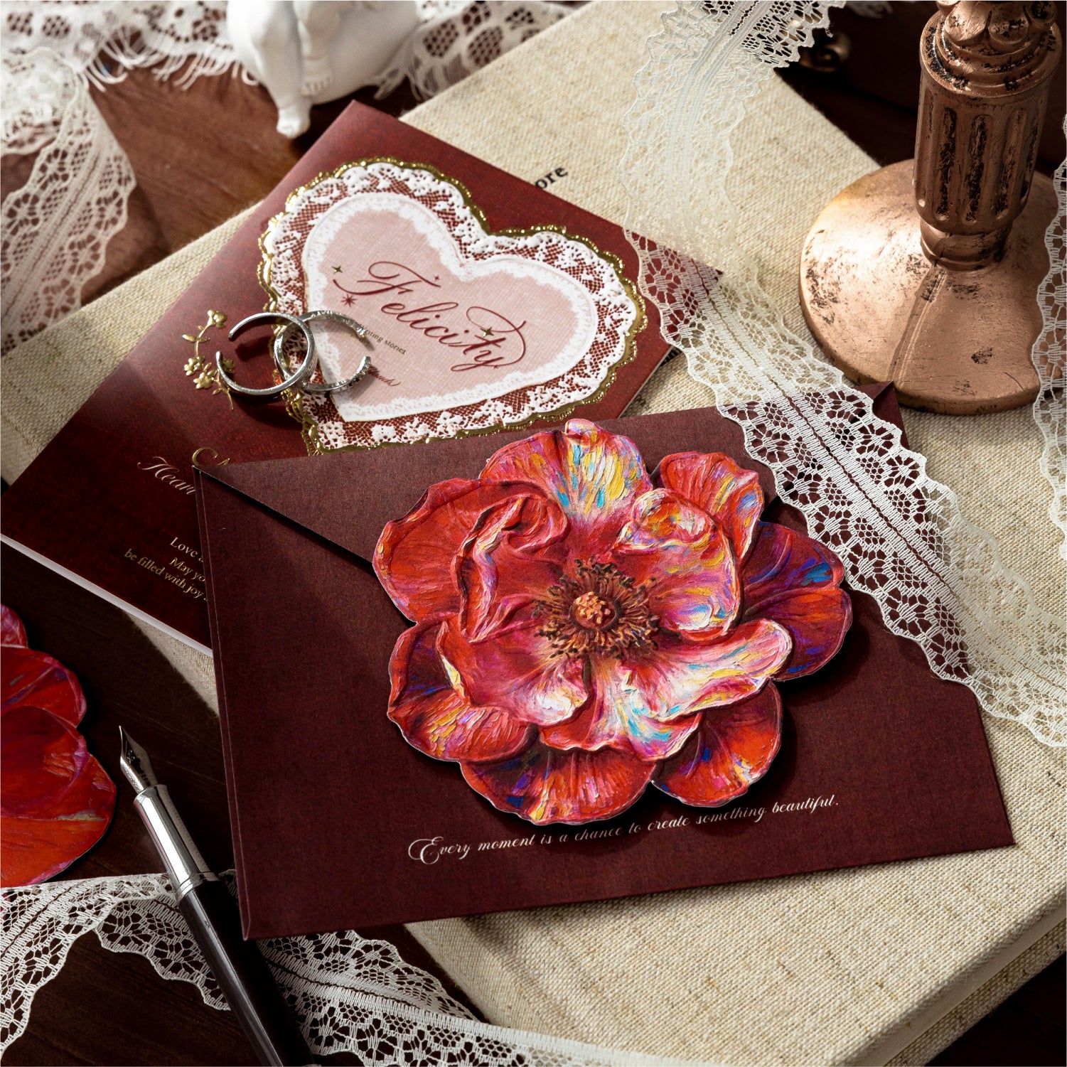 Monet's Garden Series Flower Sticker