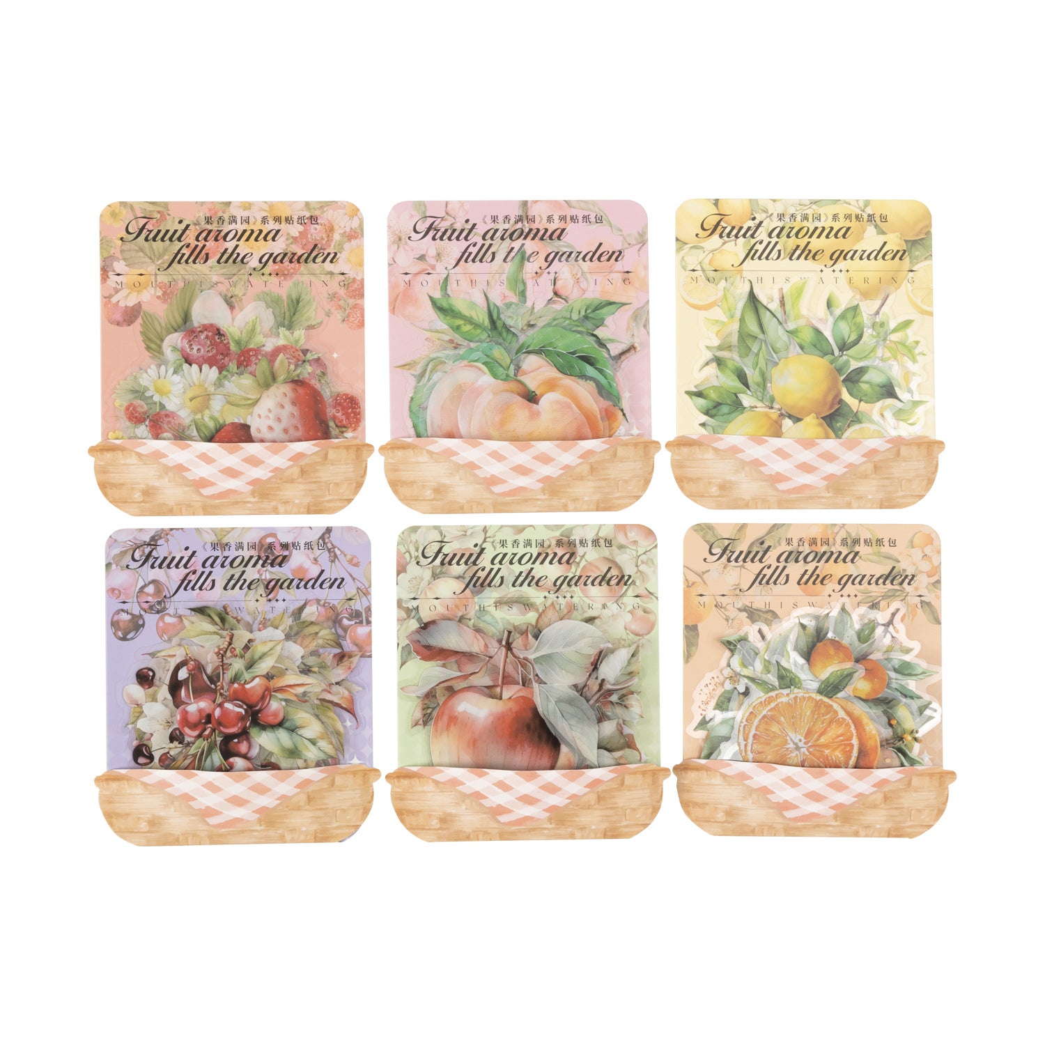 Fruity Garden Fruit Stickers