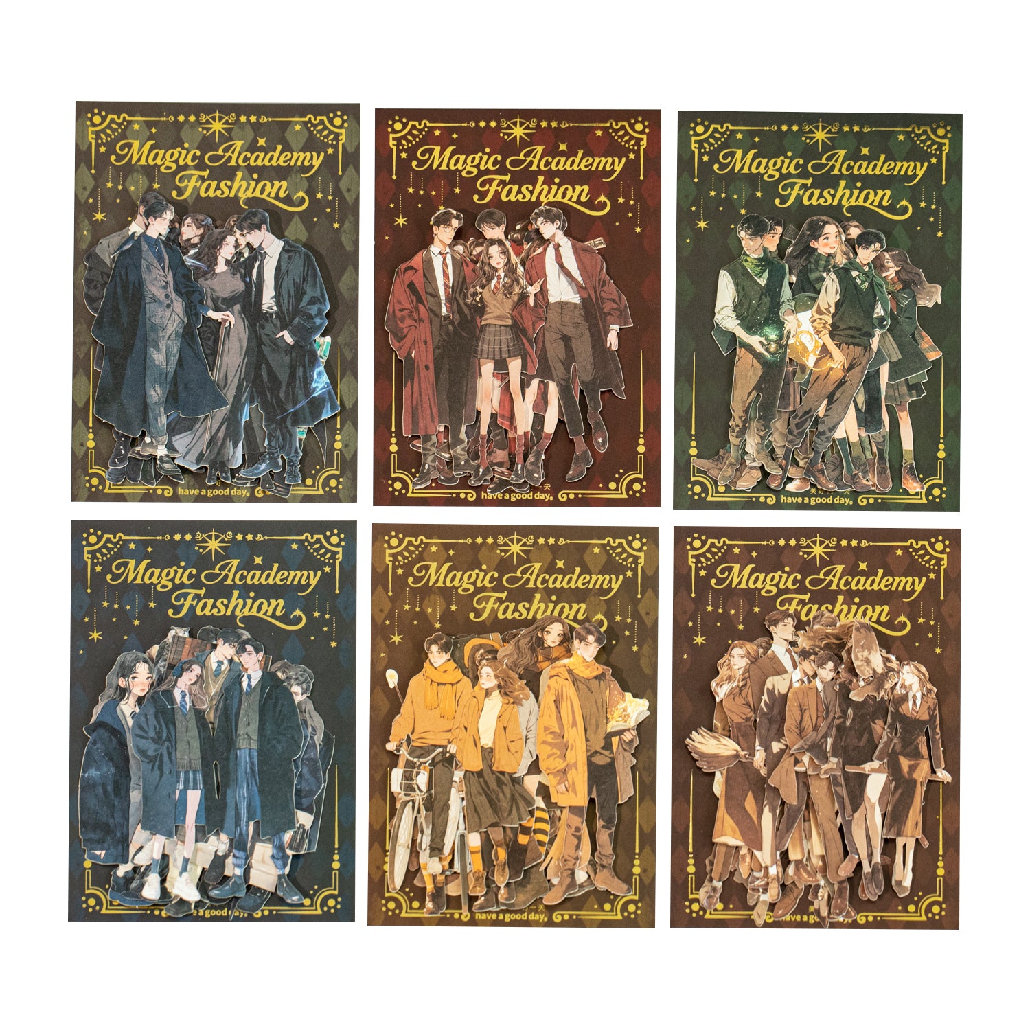 Magical Academy Fashion Sticker
