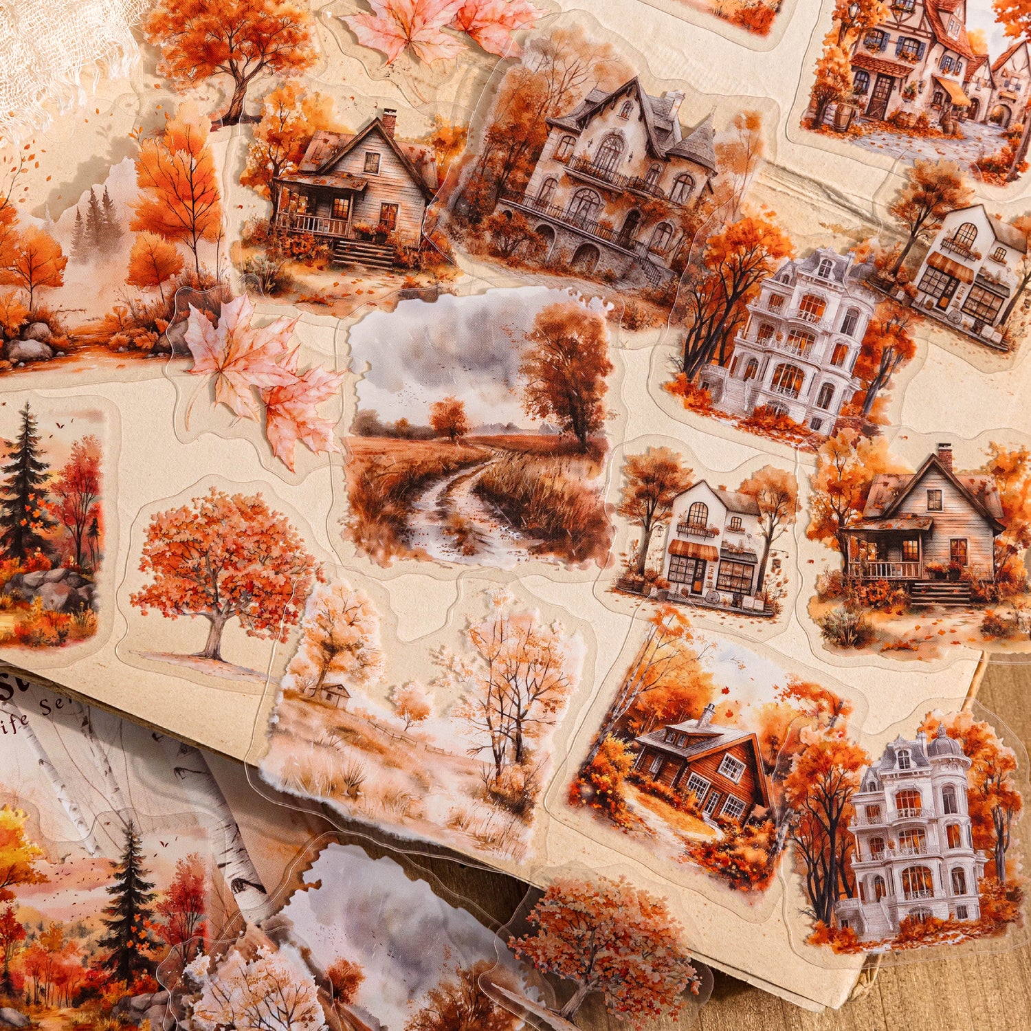 Life in Autumn PET Sticker