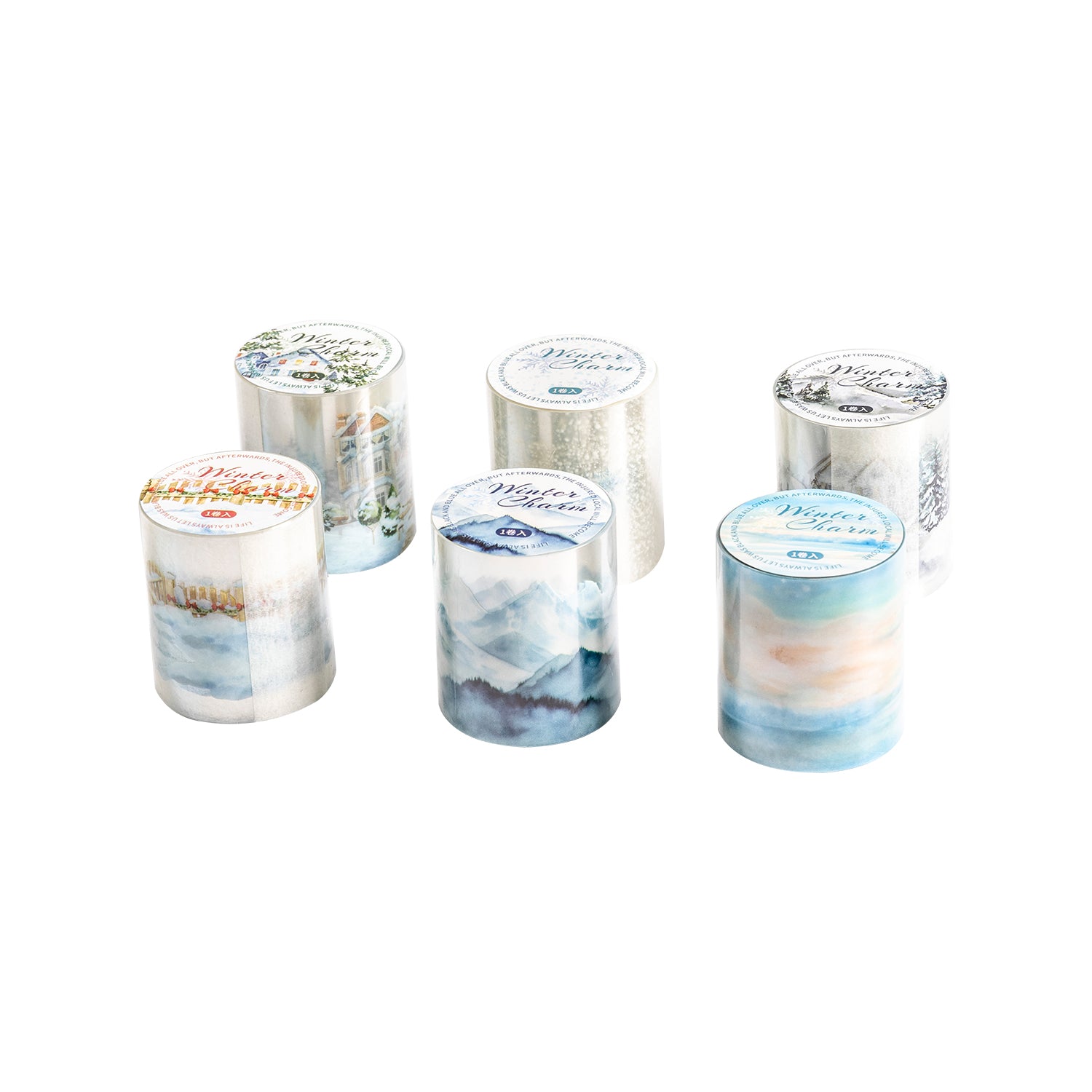 Peace in Winter Rhyme PET Tape