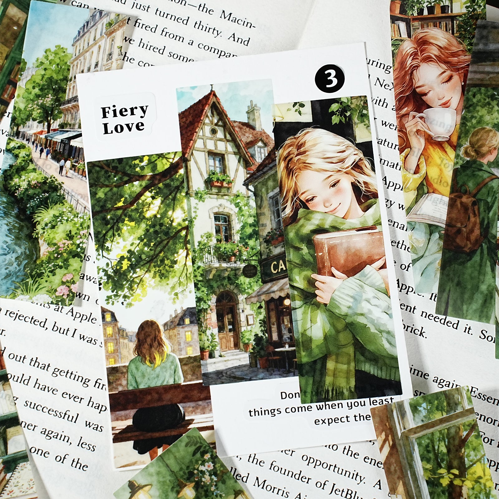 City Romantic PET Sticker