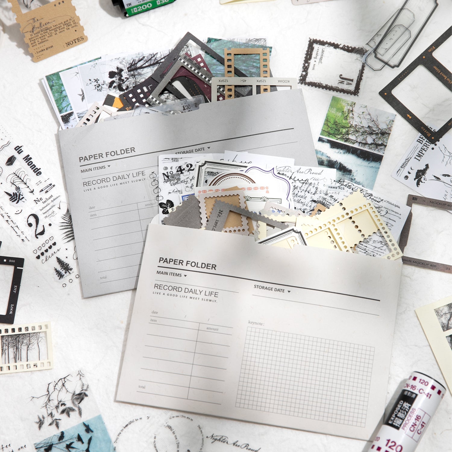 Endless romance Various materials Scrapbooking Paper Packs