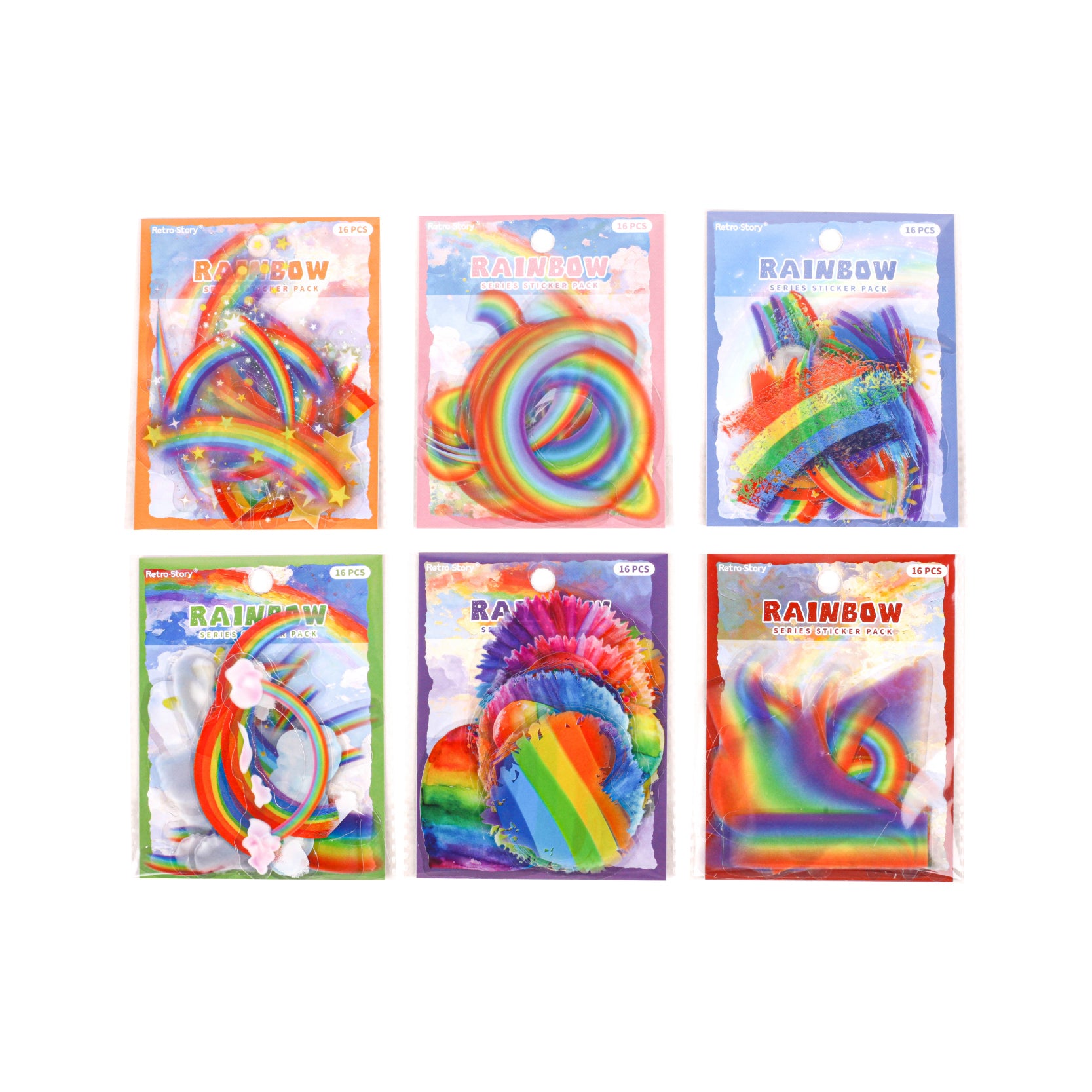 Rainbow PET Sticker