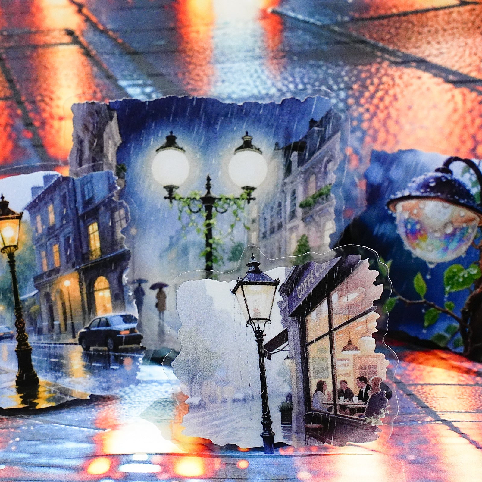 Dim Lights Series PET Sticker