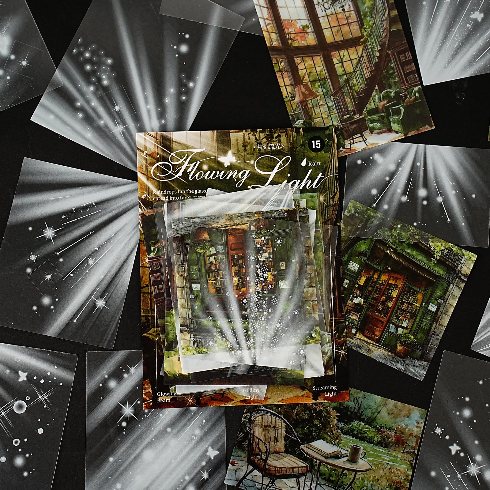 Momentary Flowing Light PET Sticker