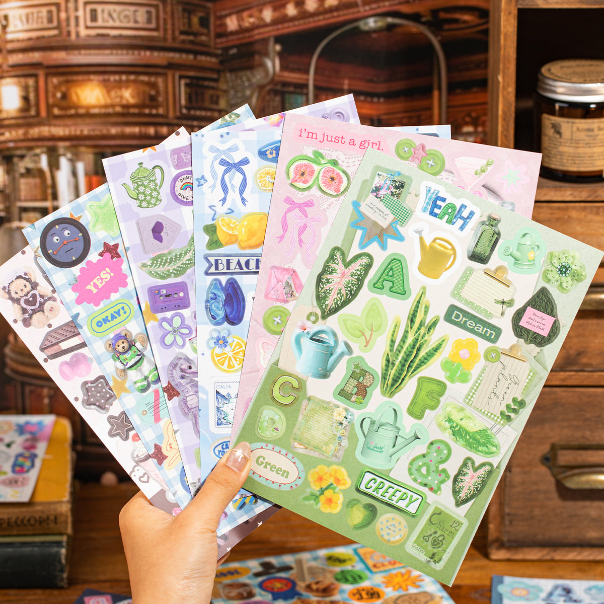 Daily Poetry Sticker Book