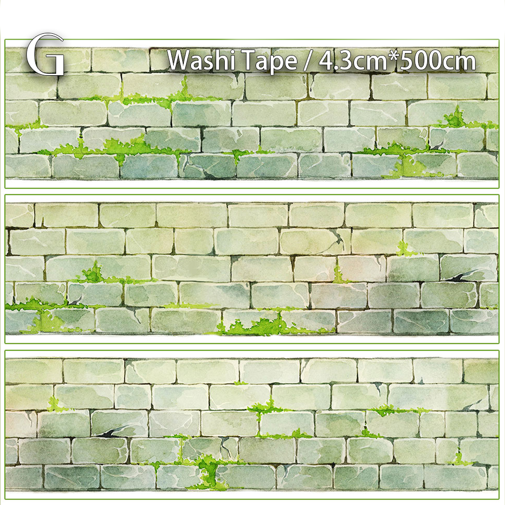 【ZERO】Roads/Walls/Floor/Steps Landscaping Tape (67 Styles) (Whole Roll Tape)