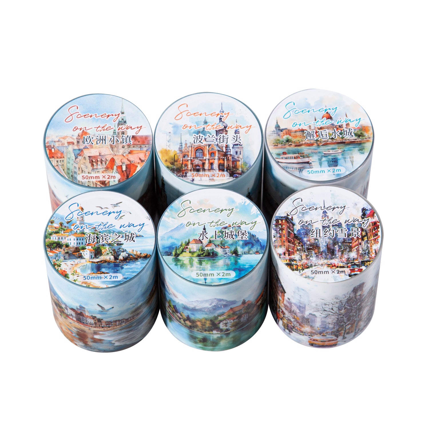 Scenery Along The Way PET Sticker