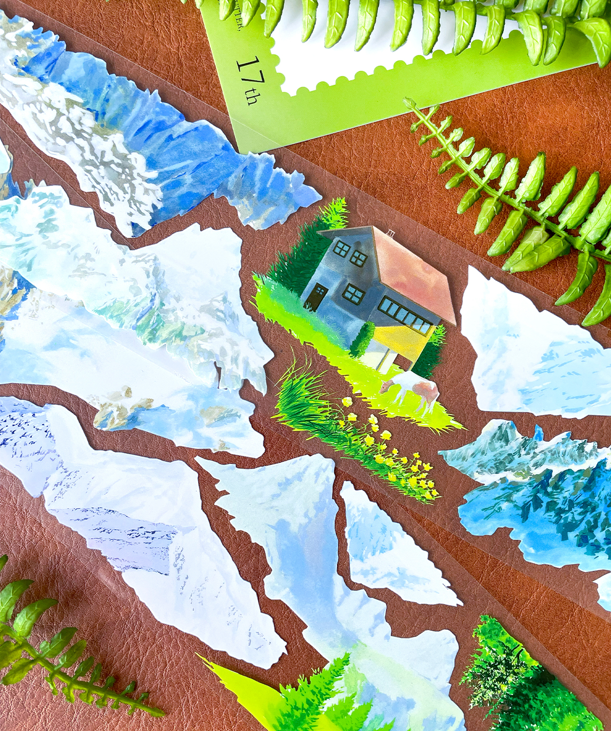 【NEW Studio】Mountain Peak Landscaping Tape