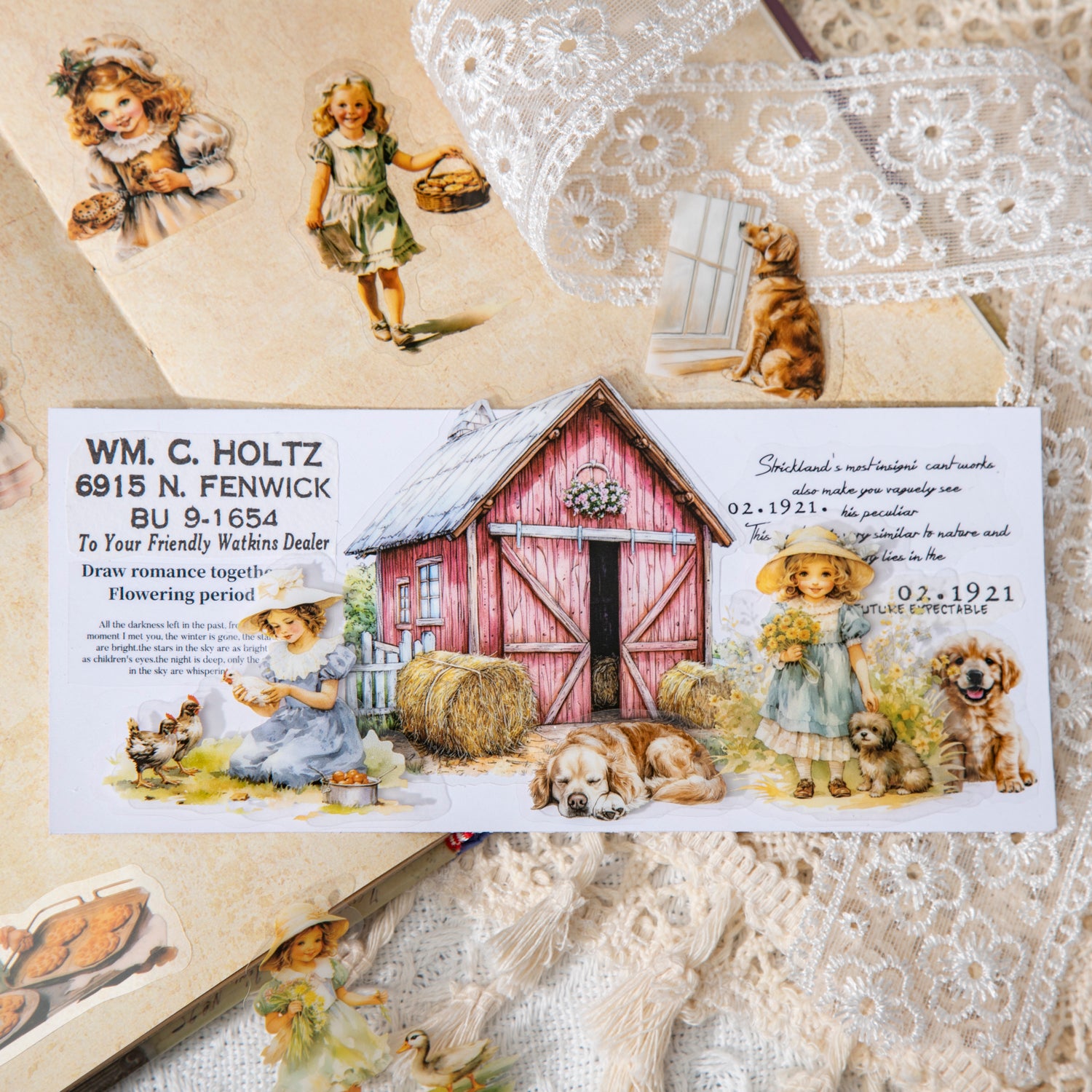 Childhood Hour PET Sticker