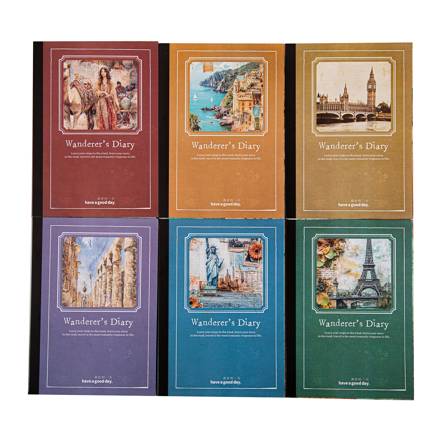 Wanderer's Diary Scrapbooking Paper