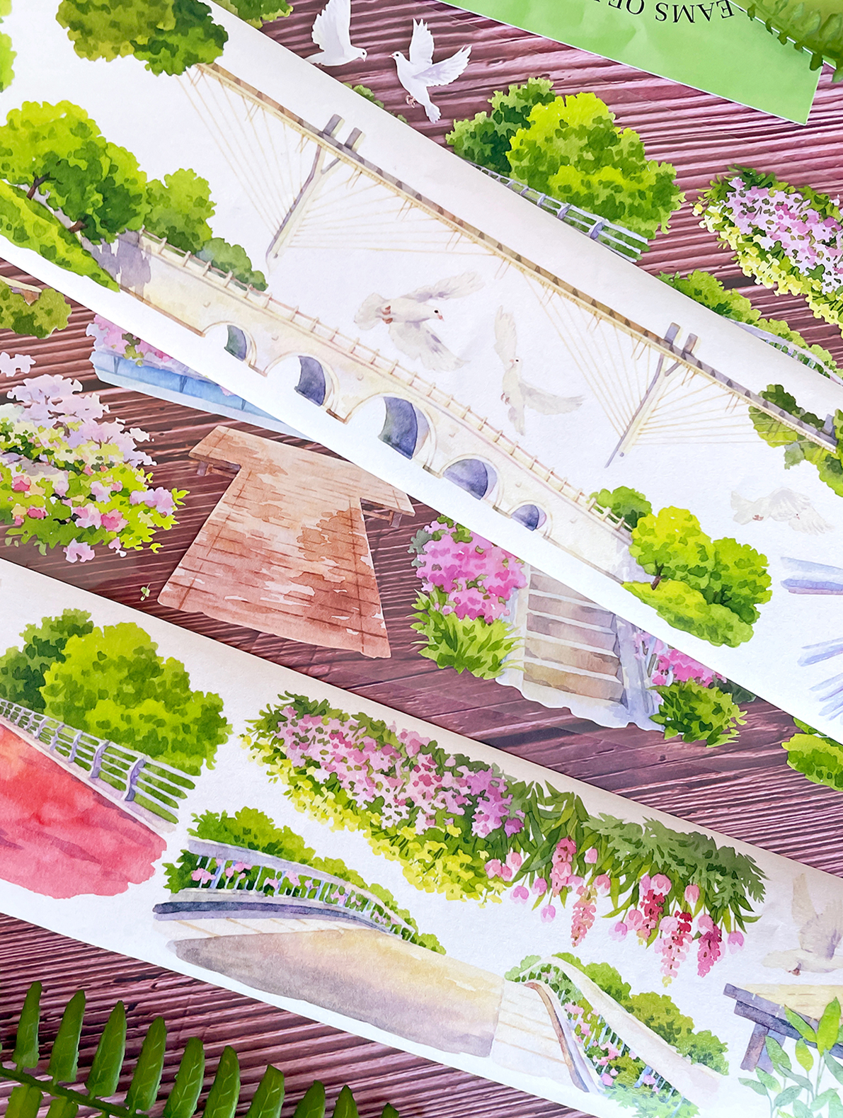 【NEW Studio】Blooming Corridor Landscaping Tape