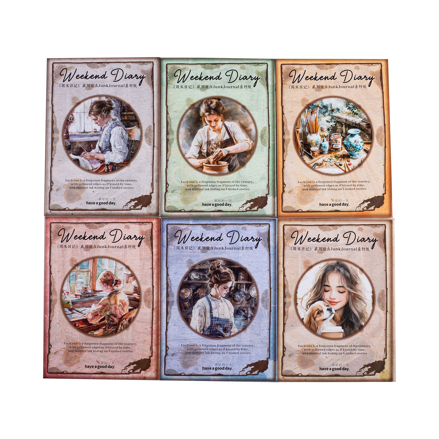 Weekend Diary Scrapbooking Paper