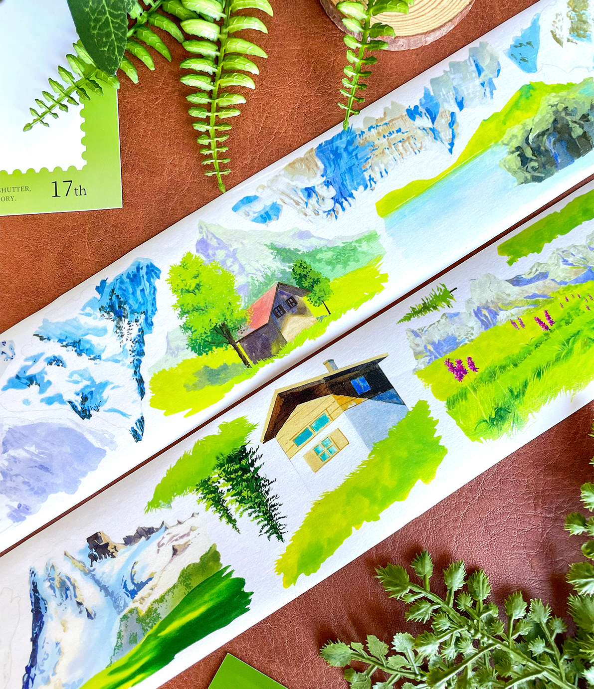 【NEW Studio】Journey to the Snowy Mountains Landscaping Tape