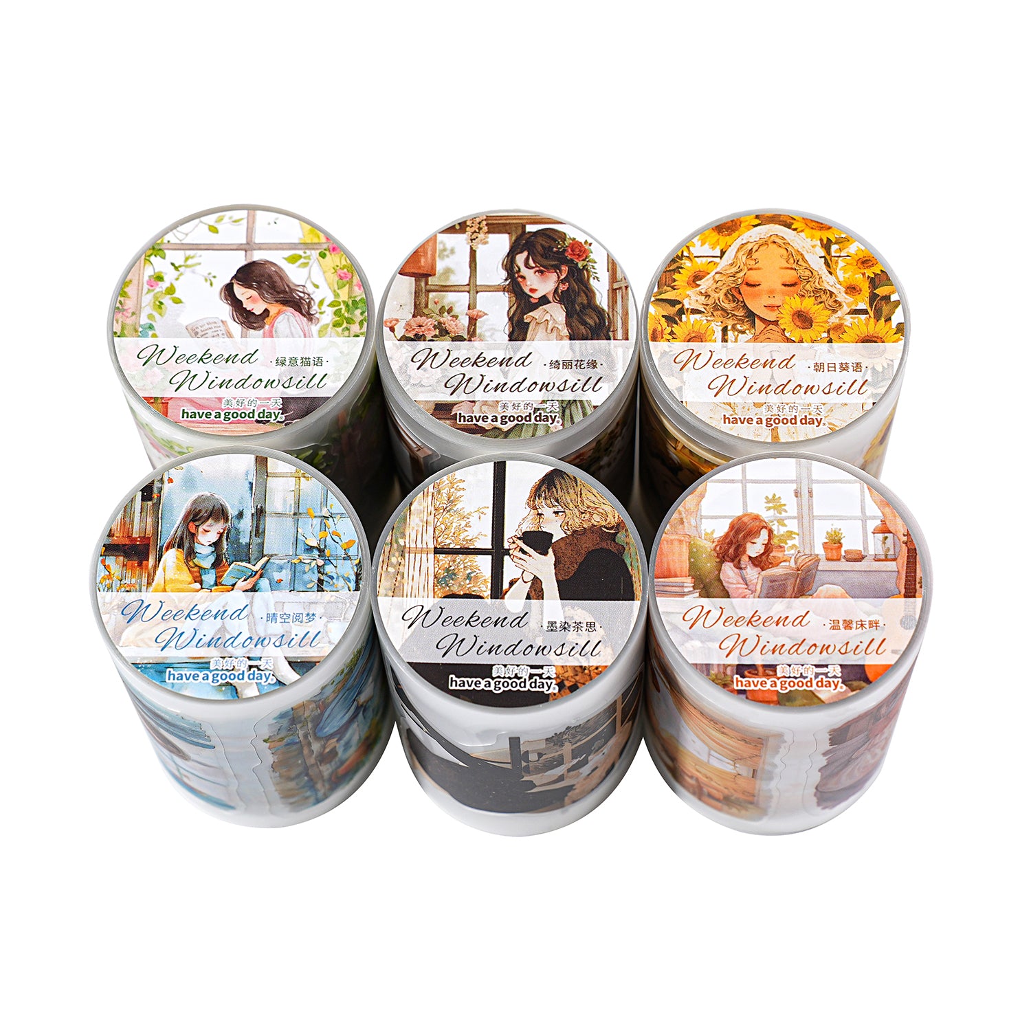 Weekend Windowsill PET Tape