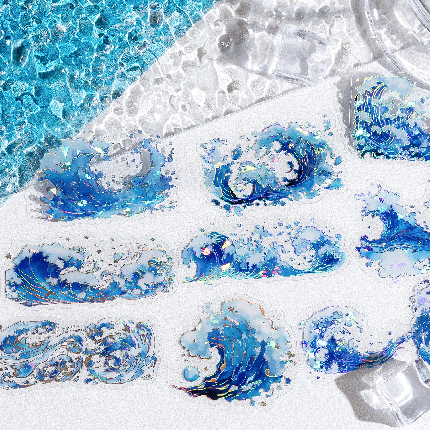 Boundless Water Language PET Sticker