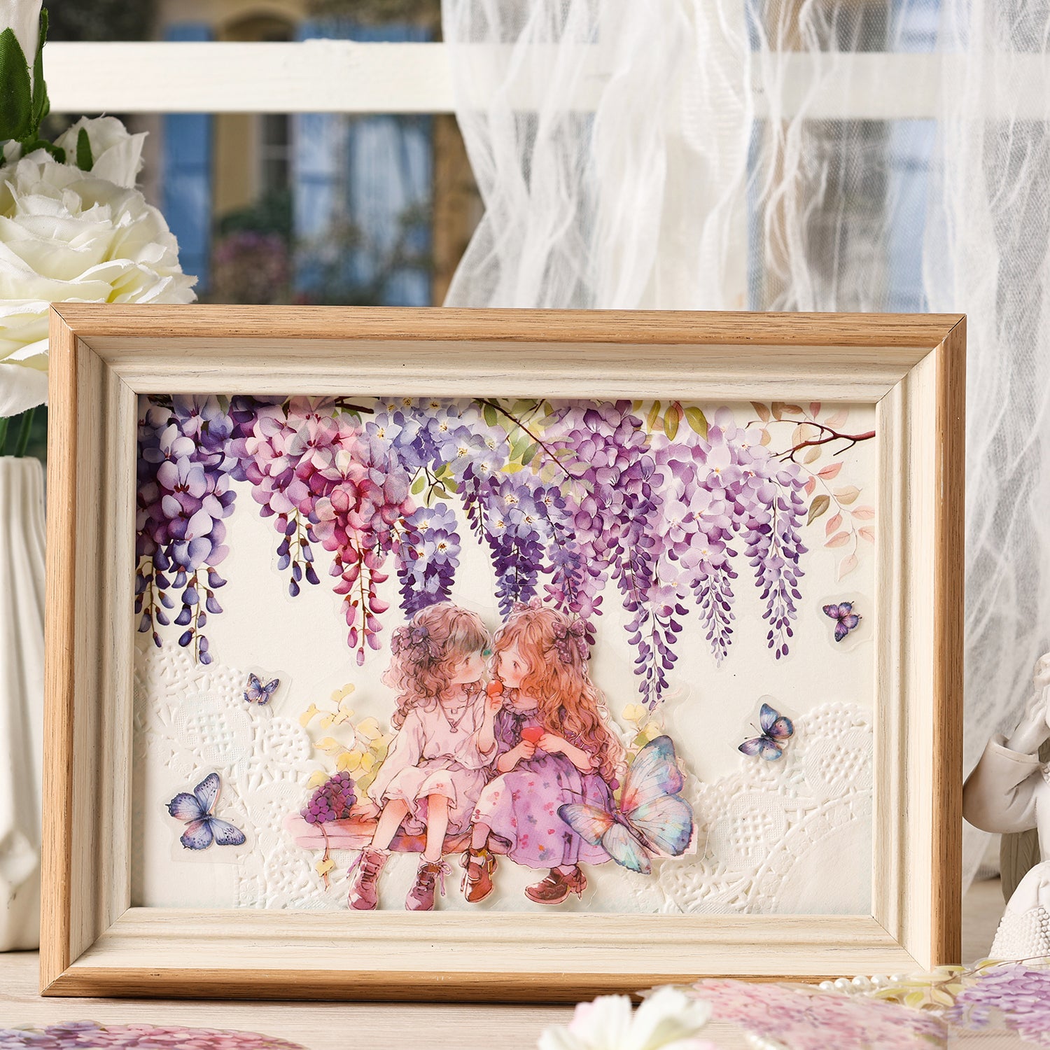 Flowering Branch PET Sticker