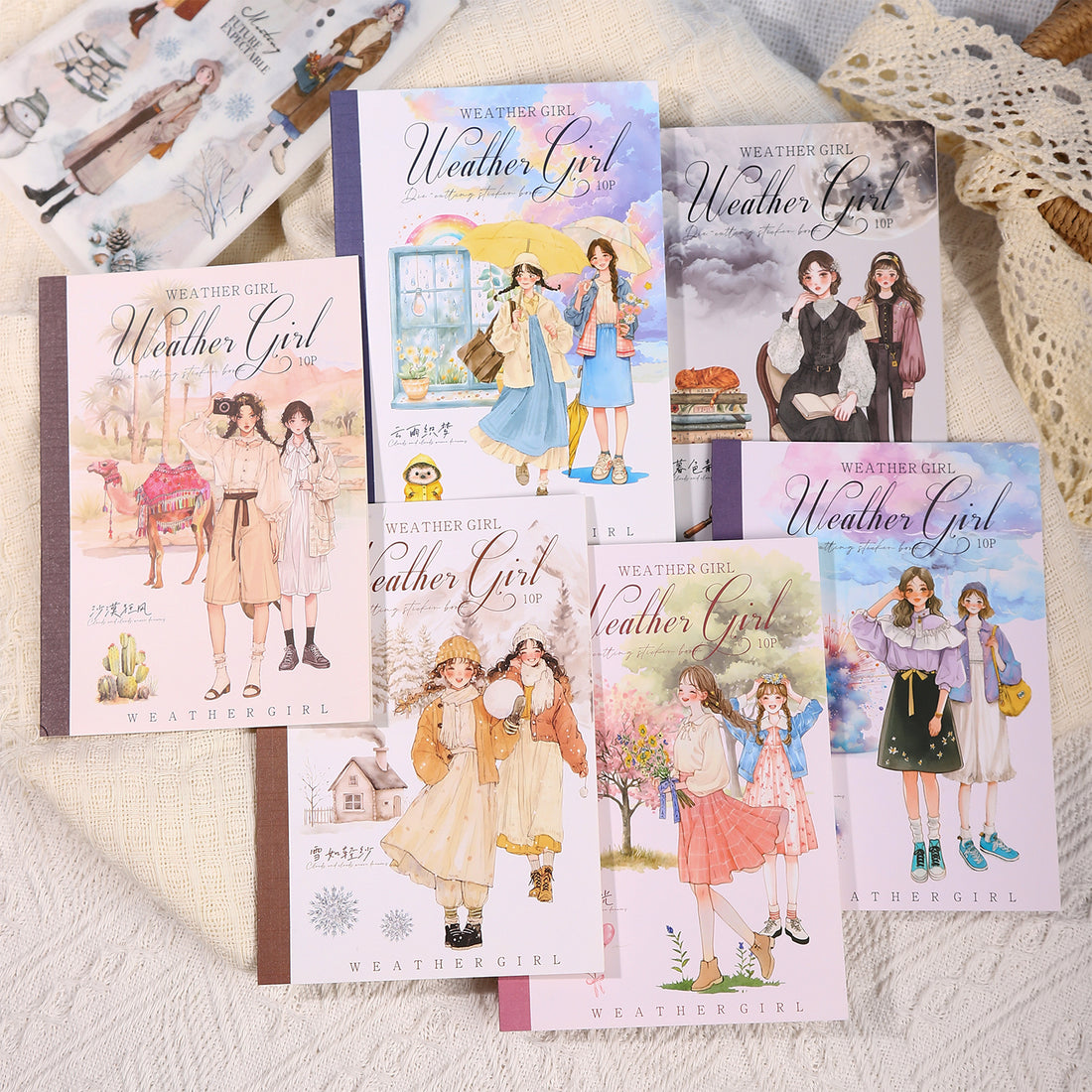 Weather Girl Sticker Books