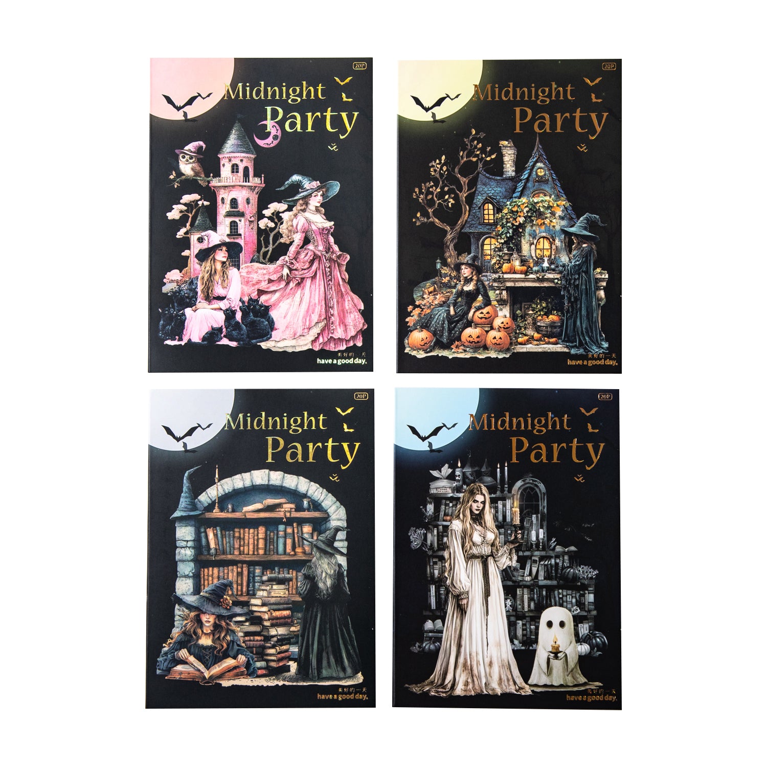 Midnight Party Sticker Book