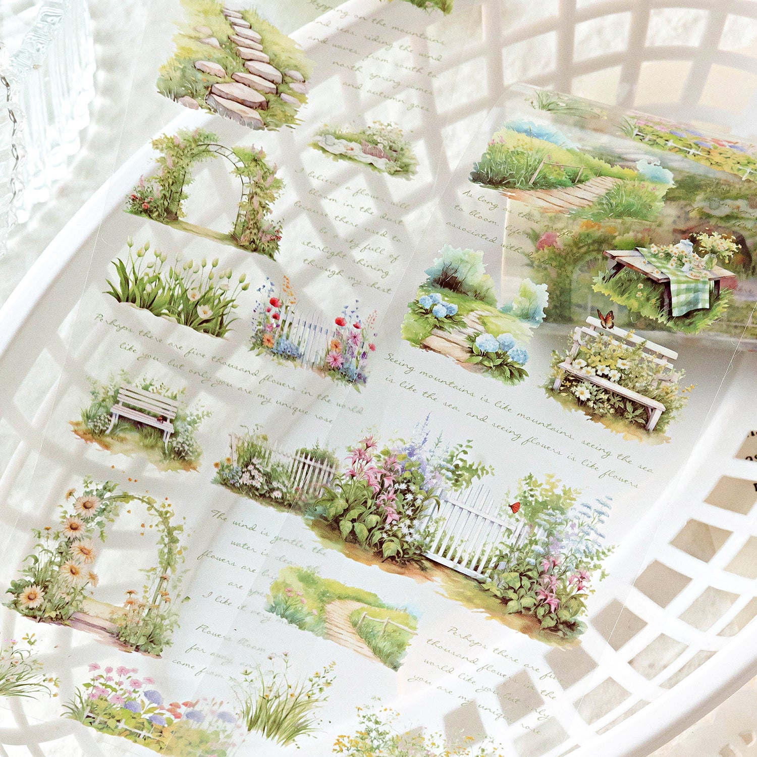 Mountain and Rural Landscape Tape