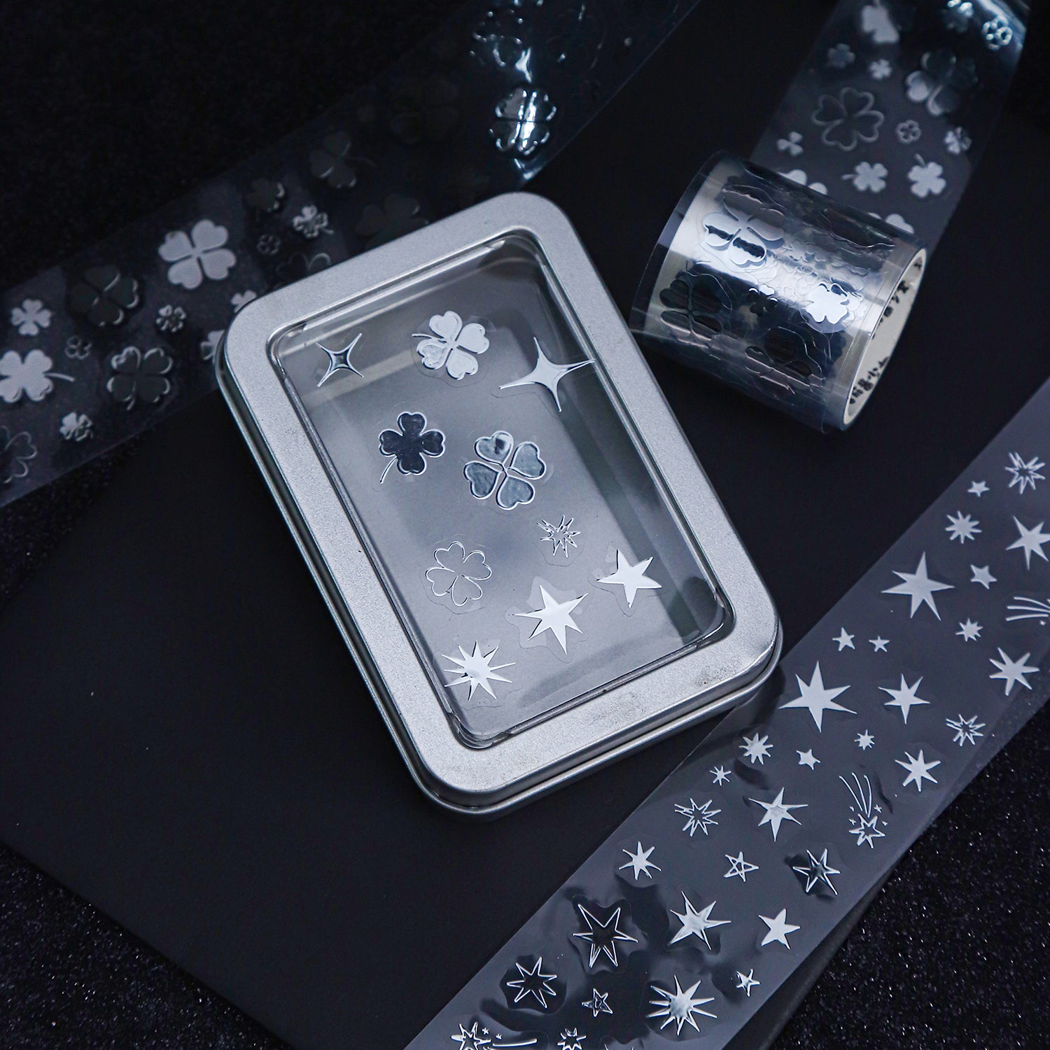 The Shining Stars Small Patterns Pre-cut PET Tape