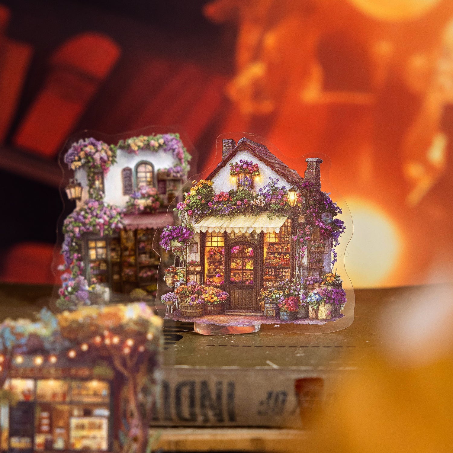 Forest Hut Nature Series PET Sticker