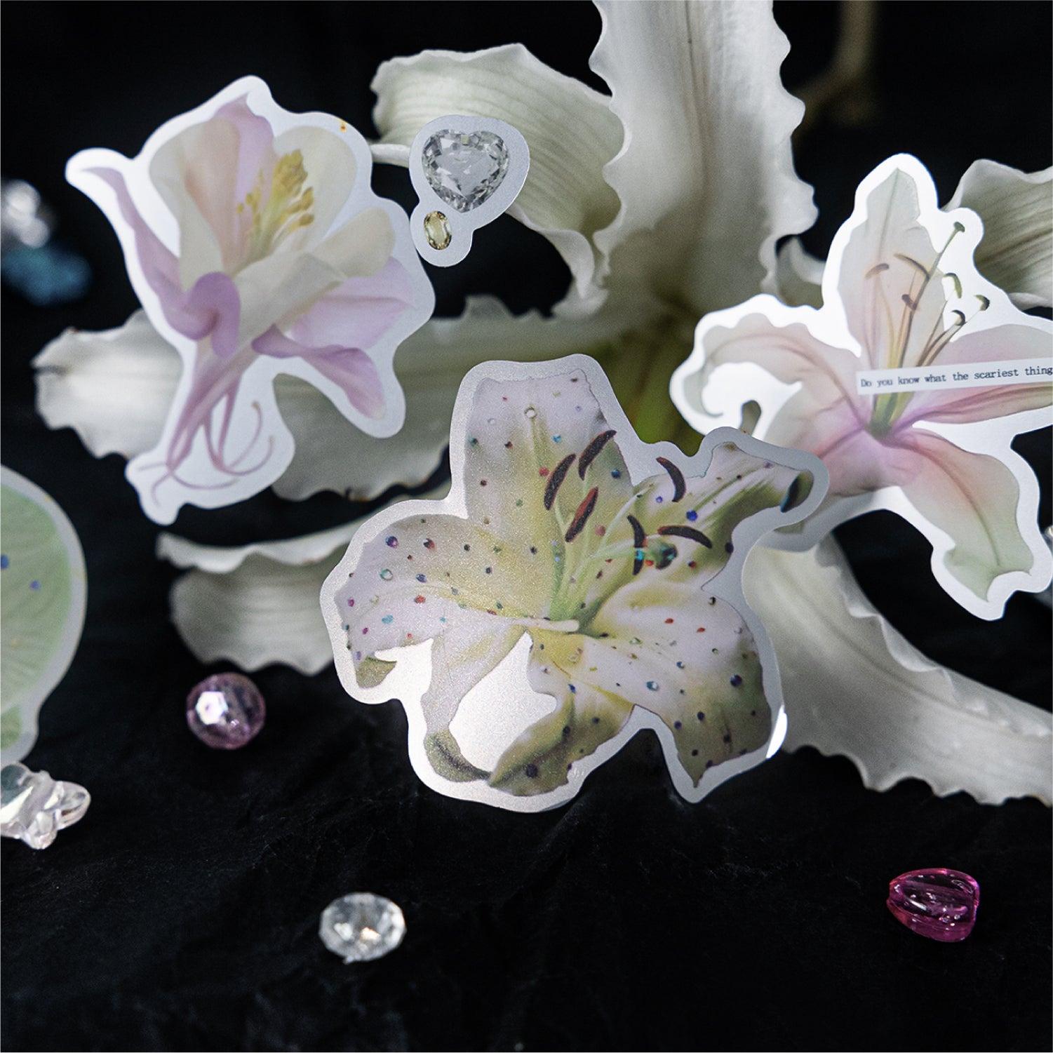 Flower meaning to be continued PET Tape